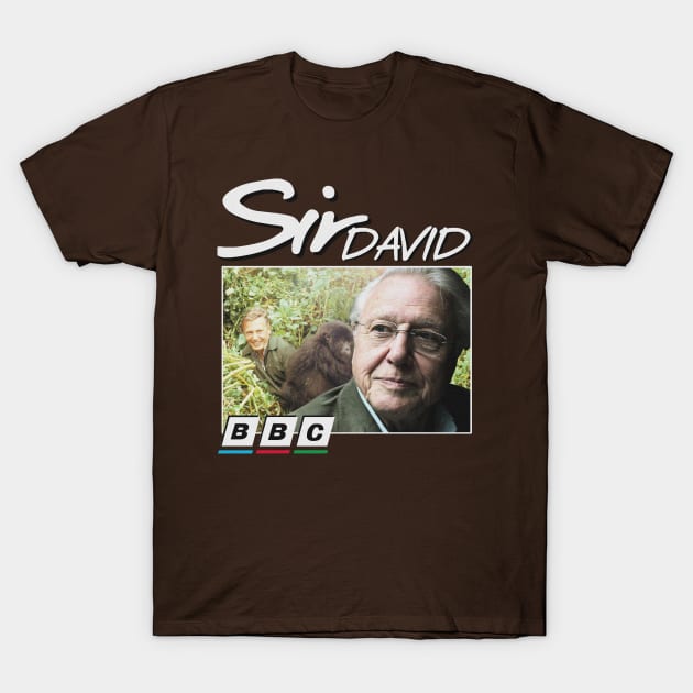 David Attenborough T-Shirt by Jdempzz